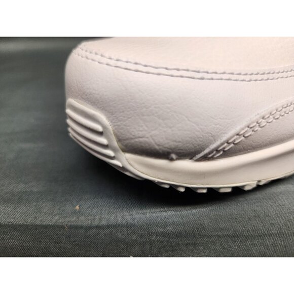 Nike Boys Air Max 90 LTR (PS) Leather Triple White Size 2Y BRAND NEW NO BOX !! - Picture 14 of 15